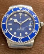 New Arrival!! Copy Submariner Rolex Wall Clock Silver & Blue For Sale
